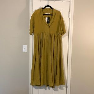 Hackwith Design Tiered Lapel Dress (Sustain)